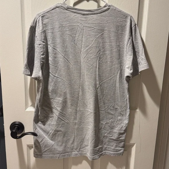 FUNNY Next Level Apparel Gray T-Shirt MEN SZ LARGE FOR DOG GYM FRENCHIE LOVER - Picture 7 of 7